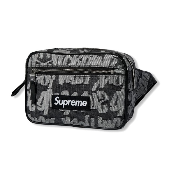 Supreme Jacquard Denim Waist Bag - Picture 1 of 3